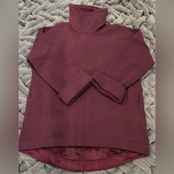 NWT Athleta Cozy Karma Funnel Neck Sweatshirt Size XS - Picture 5 of 11